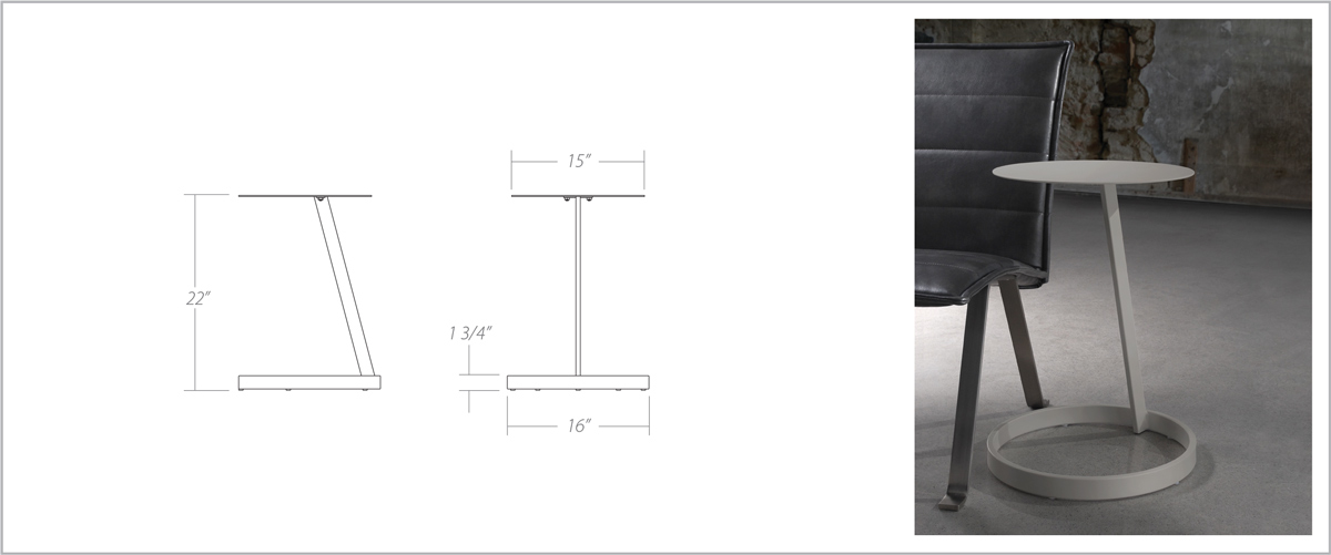Aroma Side Table Dimensions