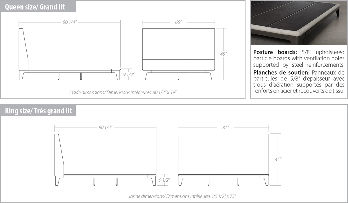 Nuance Bed Dimensions