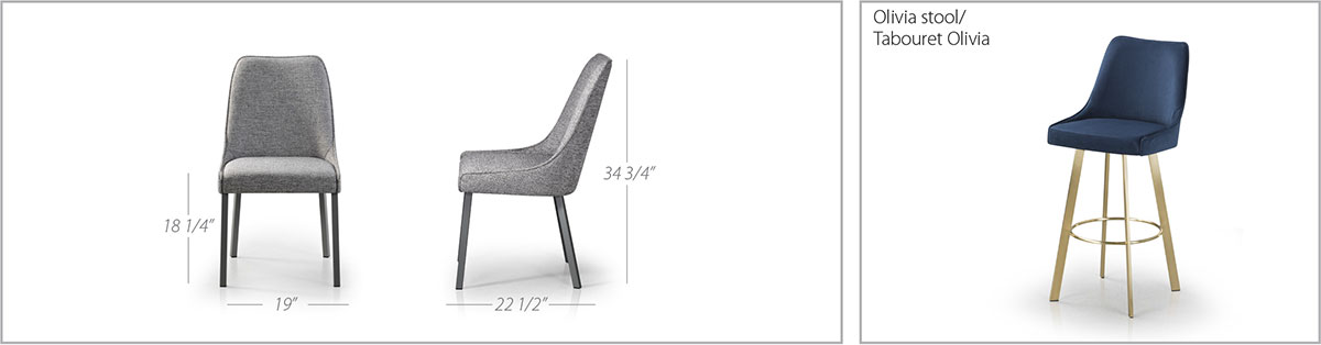 Olivia Chair Dimensions