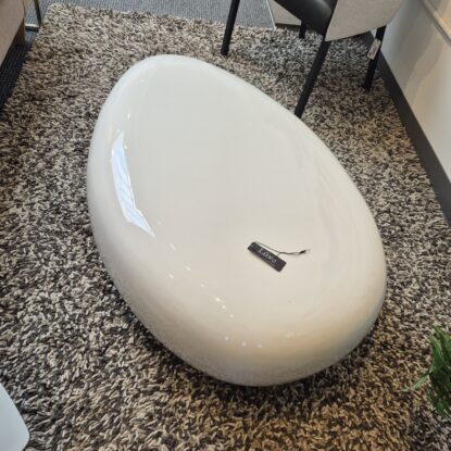 River Stone Coffee Table-White